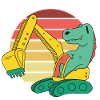 Dino Baustelle Bagger