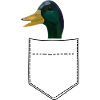 Ente Brusttasche
