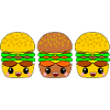 HAMBURGER FASTFOOD SNACK PAIN BURGER