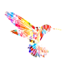 Hummingbird Mosaic