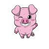 Kleines Süßes Ferkel Schweinchen