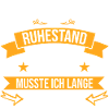 Heizungsbauer Heizungsbau Ruhestand Rente Spruch