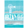 Ibiza con mulino a vento e vista sul mare