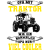 Opa Mit Traktor