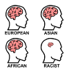 Racist Brain Against Right