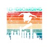 Retro longboarder longboard