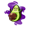 ALIEN AVOCADO Astronaut