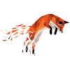 Geometric animals - Geometric fox