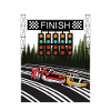 Racing car car racing