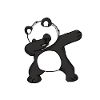 Cadeau de panda de dabbing