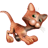 3D Katze