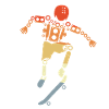 Skateboarder