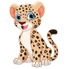 Leopard Kids Cartoon Design