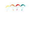 Paragliding heartbeat parachute gift