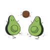 Playing avocados