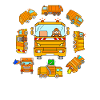 Garbage trucks Garbage collection vehicles