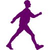 Walker shadow image purple