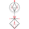 Totem tribal tattoo