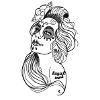 The lovely La Catrina