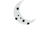 moon and stars