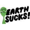 funny alien earth sucks