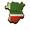 Chechnya Map, Chechen Flag, Chechnya