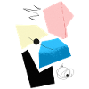Abstract geometric shapes & shapes