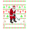 Rolig Golf Ugly Christmas Golfer Christmas