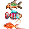 Pixel fish