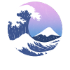 La grande vague au large de l'esthétique japonaise de Kanagawa