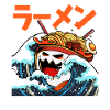 The Great Wave Moster Ramen Japanese Noodles Japan