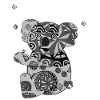 Koala et panda