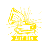 Baustelle Bagger Baggerfahrer Geschenk