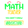 Mathe Nerd Lehrer Geschenk