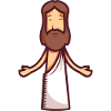 El día en que Jesús vino al río para bautizar
