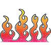 Fiamme rock vintage