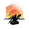 Canoe kayak paddle boat shirt