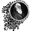 Charles Darwin Dekorativ