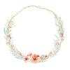pale blue gold wreath 4