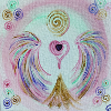 Heart angel of reconciliation