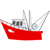 Bateau de pêche - Mer - Bateau