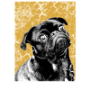 schwarzer Mops Geschenk