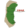 Romo Island Map Green