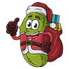 Frohe Weihnachten Merry Christmas Weihnachts Gurke
