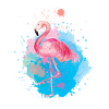 Flamingo pink pink