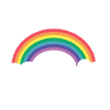Rainbow And Clouds