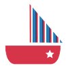 Little Sailboat with Star