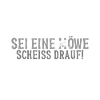 Sei eine Möwe Scheiss drauf