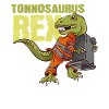 Tonnosaurus Rex Drôle éboueur