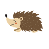 Igel Hedgehog Stacheltier Herbst Geschenk